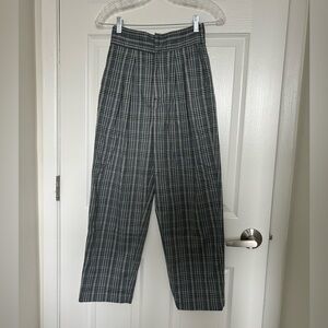 Urban Outfitters Plaid Pleated Pants